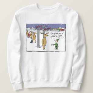 Sudadera Caricatura "Sleigh Security"