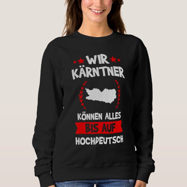 Sudadera Carinthia Kärtner Austria (Anverso)