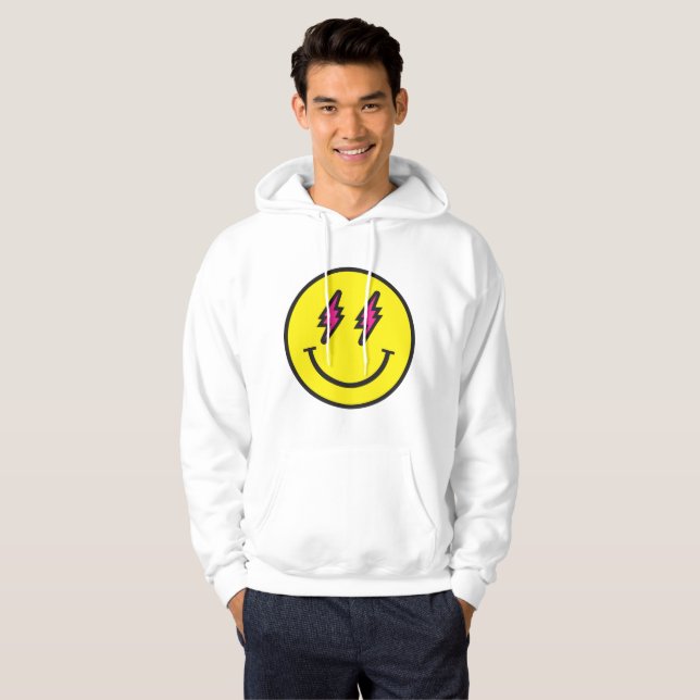 SUDADERA CARITA FELIZ ELECTRICA (Anverso completo)