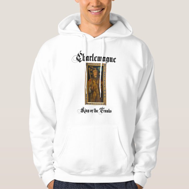 Sudadera Carlomagno del Imperio Romano Santo (Anverso)