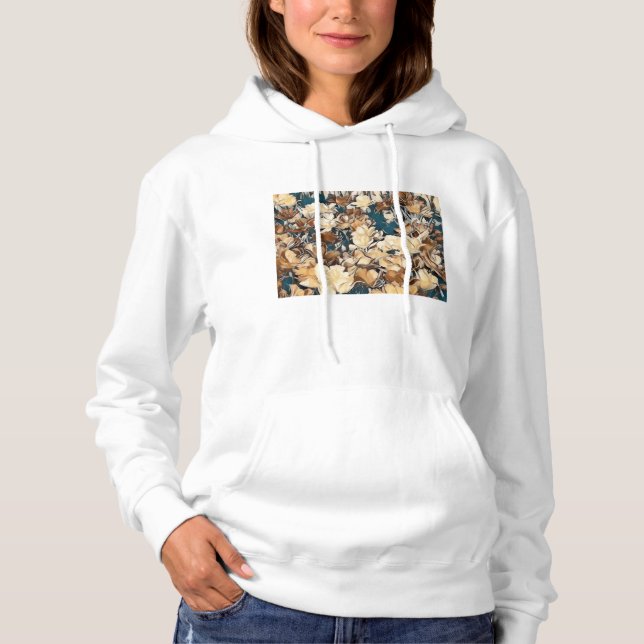Sudadera Carnation Fairy Basic Hooded Sweatshirt (Blanco) (Anverso)