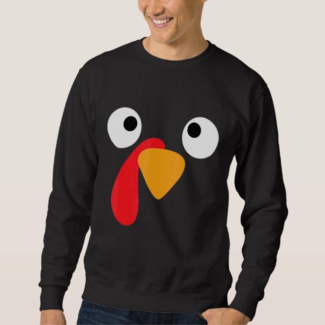 Sudadera Carnaval Carnaval Pollo Gallo Pavo (Anverso)