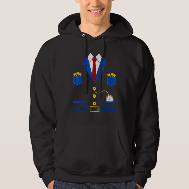 Sudadera Carnaval de disfraces de conductores del motor Sch (Anverso)