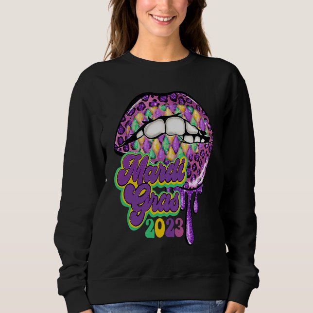 Sudadera Carnaval de los Leopardos de las cuentas femeninas (Anverso)