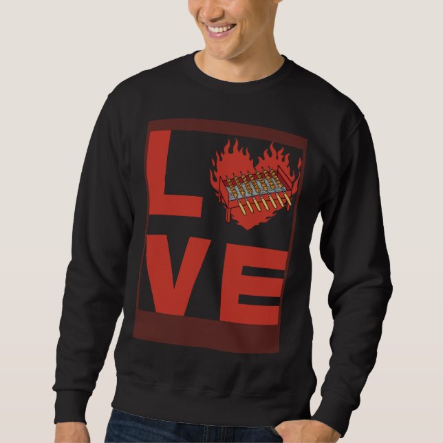 Sudadera Carne Anti Vegana   Frase  1 (Anverso)