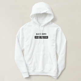 Sudadera Carne blanca negra de Black Rising