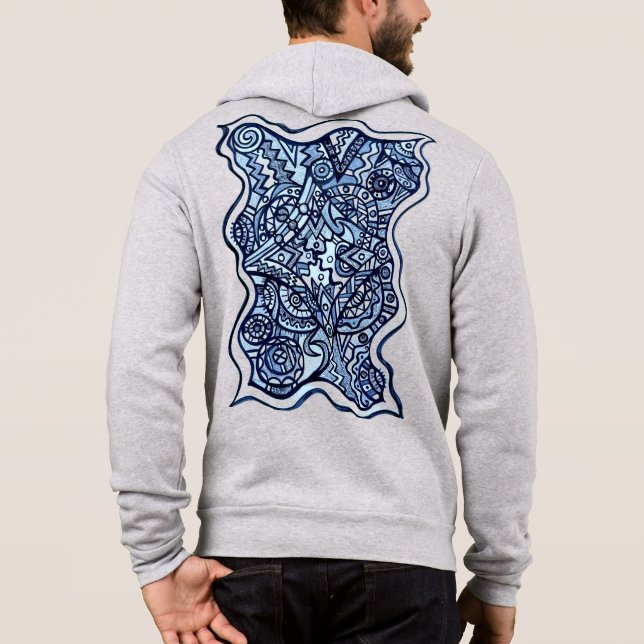 Sudadera Carne de hombre (Reverso)