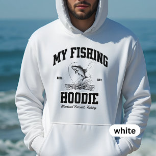 Sudadera Carne de pesca para hombres, regalo para pescadore