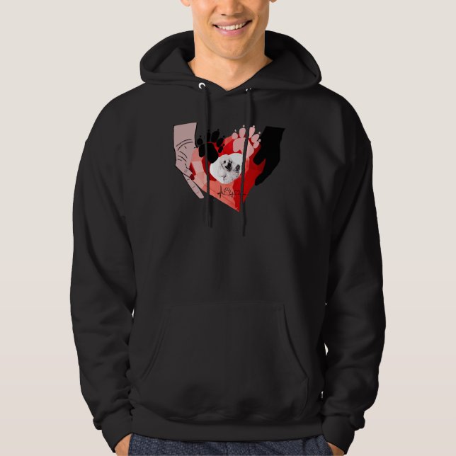 Sudadera carnicería de amor (Anverso)
