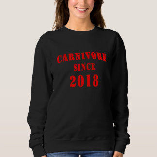 Sudadera Carnivore Since 2018