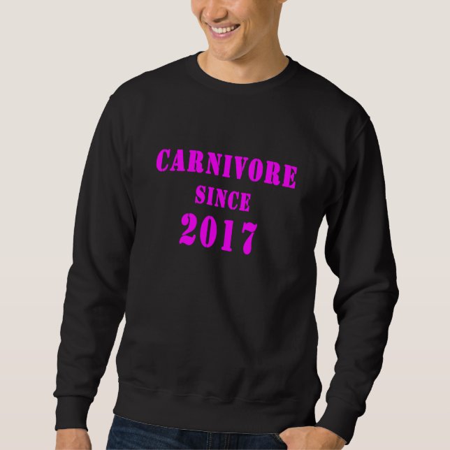 Sudadera Carnívoro desde 2017 2 (Anverso)