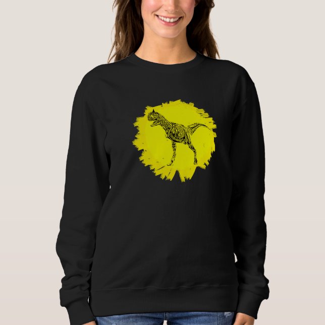 Sudadera Carnotaurus Dinosaurio Dino (Anverso)