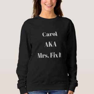 Sudadera Carol Aka Sra Fit Se Dice Sarcástico Diy