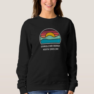 Sudadera Carolina Beach North Carolina Cool Minimalist Ocea