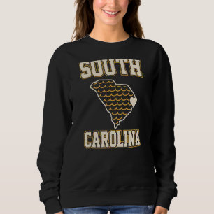 Sudadera Carolina del Sur Océano Myrtle Beach Love Heart