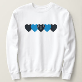 Sudadera Carolina Panthers Hearball