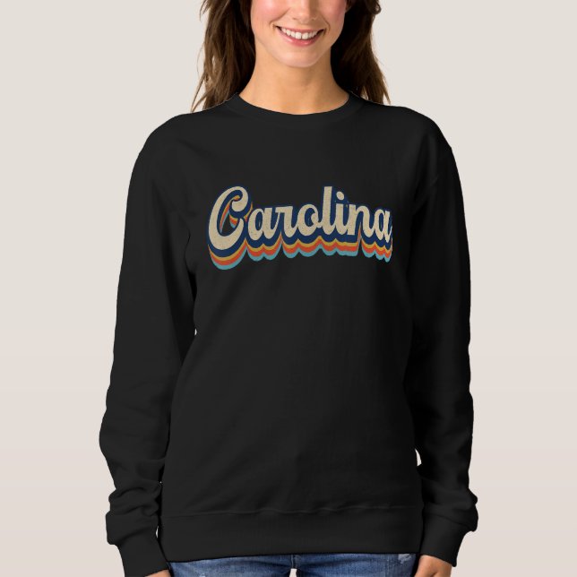 Sudadera Carolina Retro Vacation Trip Family Reunion Matchi (Anverso)