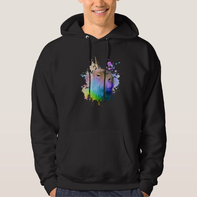 Sudadera Carpacho Arcoíris Goteo (Anverso)