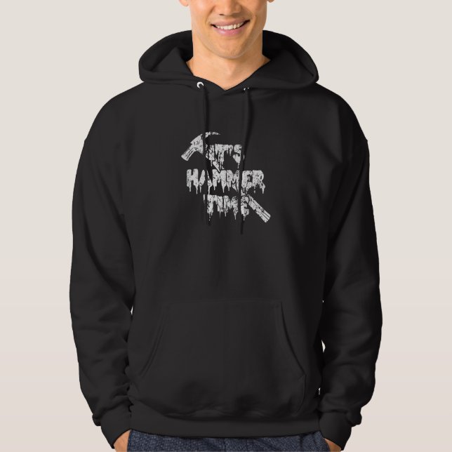 Sudadera Carpenter Hammer Housebuilder Y Repairman (Anverso)