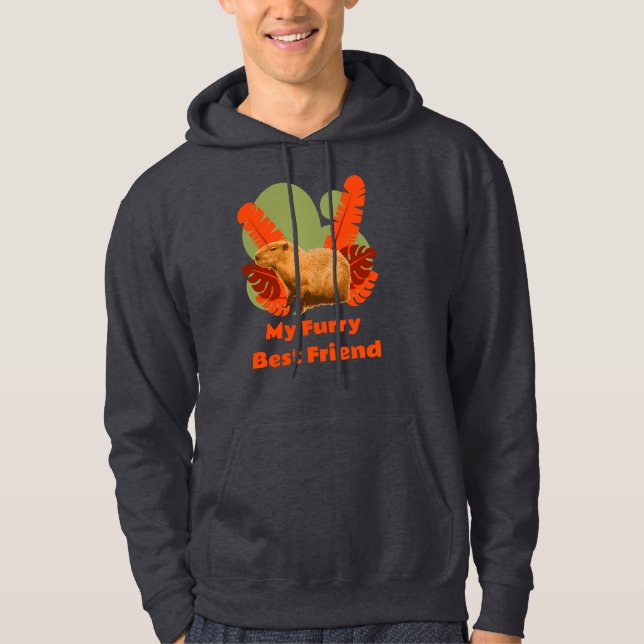 Sudadera Carpincho Mi Mejor Amigo Peludo (Anverso)