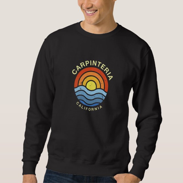 Sudadera Carpinteria California Ca Summer Ee. Uu. (Anverso)