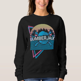 Sudadera Carpintería Leñador Retro