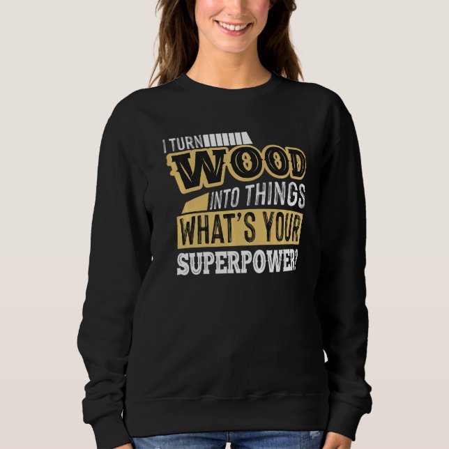 Sudadera Carpintero de madera para hombres Carpintero para  (Anverso)