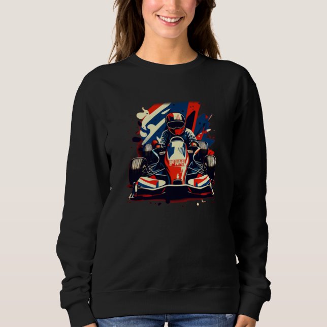 Sudadera Carrera de Karting (Anverso)