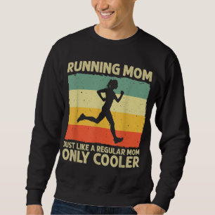 Sudadera Carrera divertida para las mujeres marioneras corr