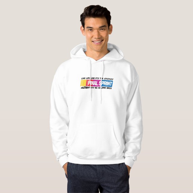 Sudadera Carrera Final Retro Racing (Anverso completo)