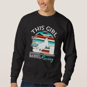 Sudadera Carreras De Amiguismo De Este Chica Corre Sobre Je