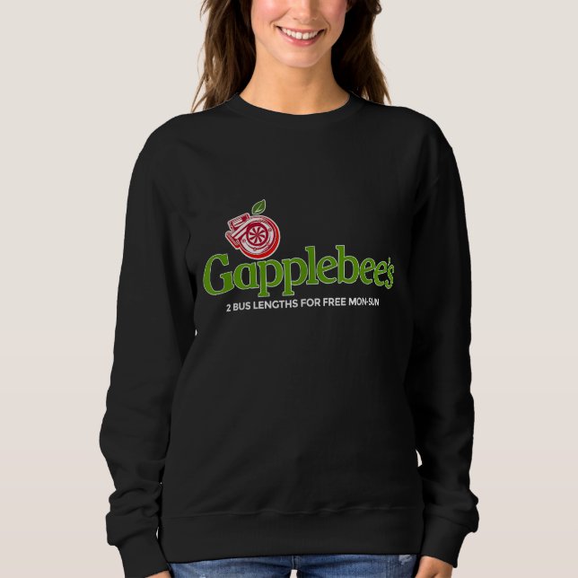 Sudadera Carreras de arrastre de Gapplebee Muscle Turbo Bos (Anverso)