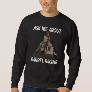 Sudadera Carreras De Barril De Guay Para Hombres Mujeres Ra