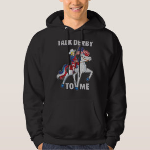 Sudadera Carreras De Caballo No Me Habla A Mí Mujeres De Ba