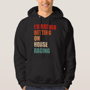 Sudadera Carreras De Caballo Que Dice Por Un Caballo Derby