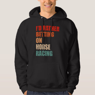 Sudadera Carreras De Caballo Que Dice Por Un Caballo Derby 