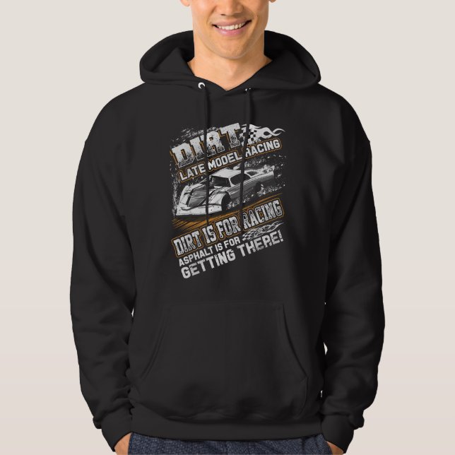 Sudadera Carreras de Dirt Track Modified de última generaci (Anverso)
