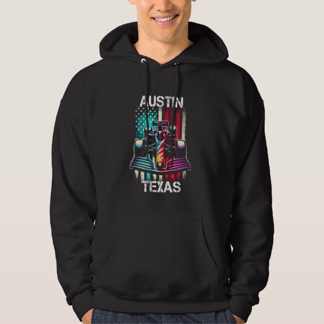 Sudadera Carreras de Fórmula Austin Texas Circuit 2024 Gran (Anverso)