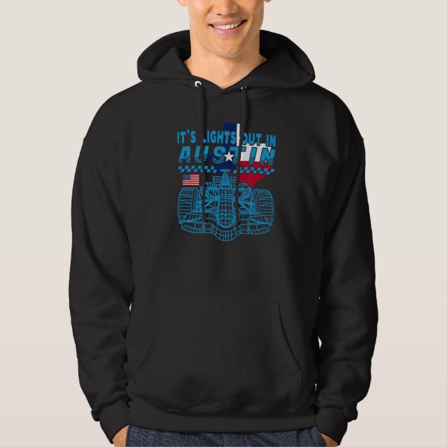 Sudadera Carreras de Fórmula Circuito de Austin en Texas (Anverso)