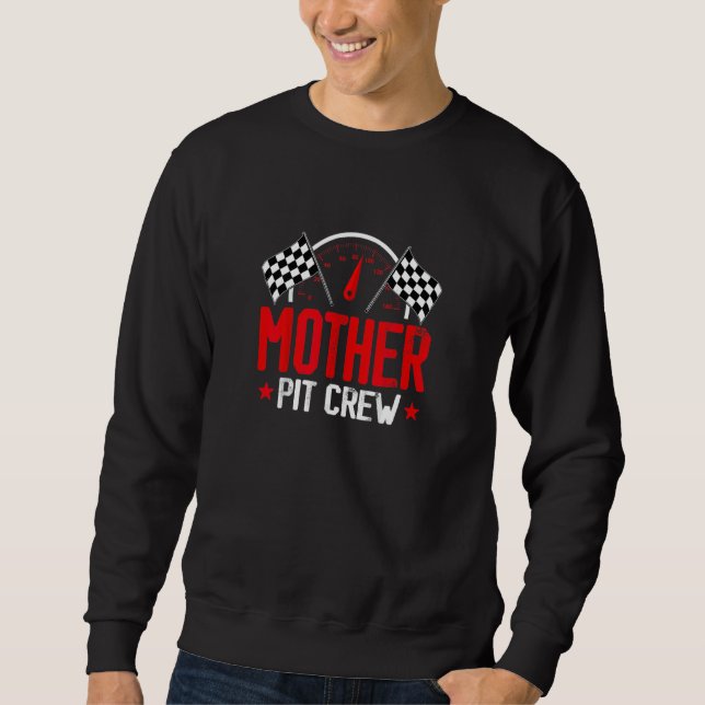 Sudadera Carreras de la fiesta de cumpleaños de la tripulac (Anverso)