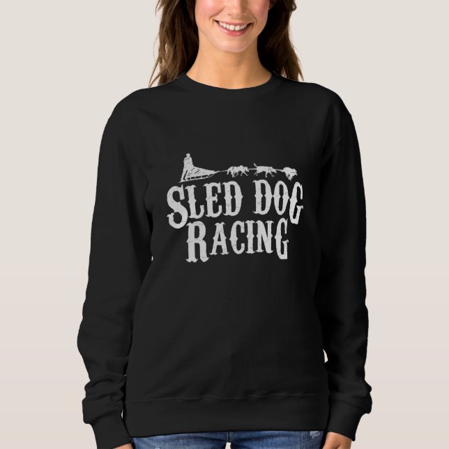 Sudadera Carreras de perro corredizo Musher Huskies hongo V (Anverso)