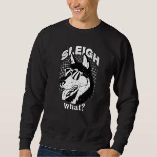 Sudadera carreras de perros de trineo husky de Alaska y mus