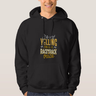 Sudadera Carreras de pista sucia de mujeres no estoy gritan