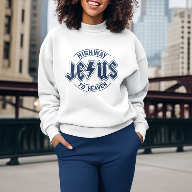 Sudadera Carretera Jesús Al Cielo (Subido por el creador)