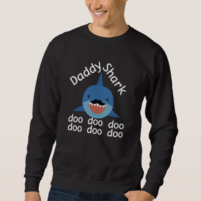 Sudadera Carretera papi tiburón doo doo (Anverso)