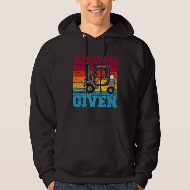 Sudadera Carretilla sin tenedores dada Logística de almacén (Anverso)