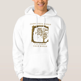 Sudadera Carry Your World – Golden Design