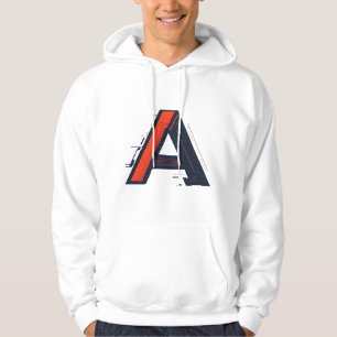 Sudadera Carta A: ¡Negrita, elegante y todo sobre ti!