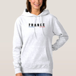 Sudadera Carta de arte francesa sencilla y moderna