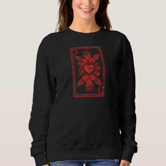 Sudadera Carta del Rey del Corazón Alado